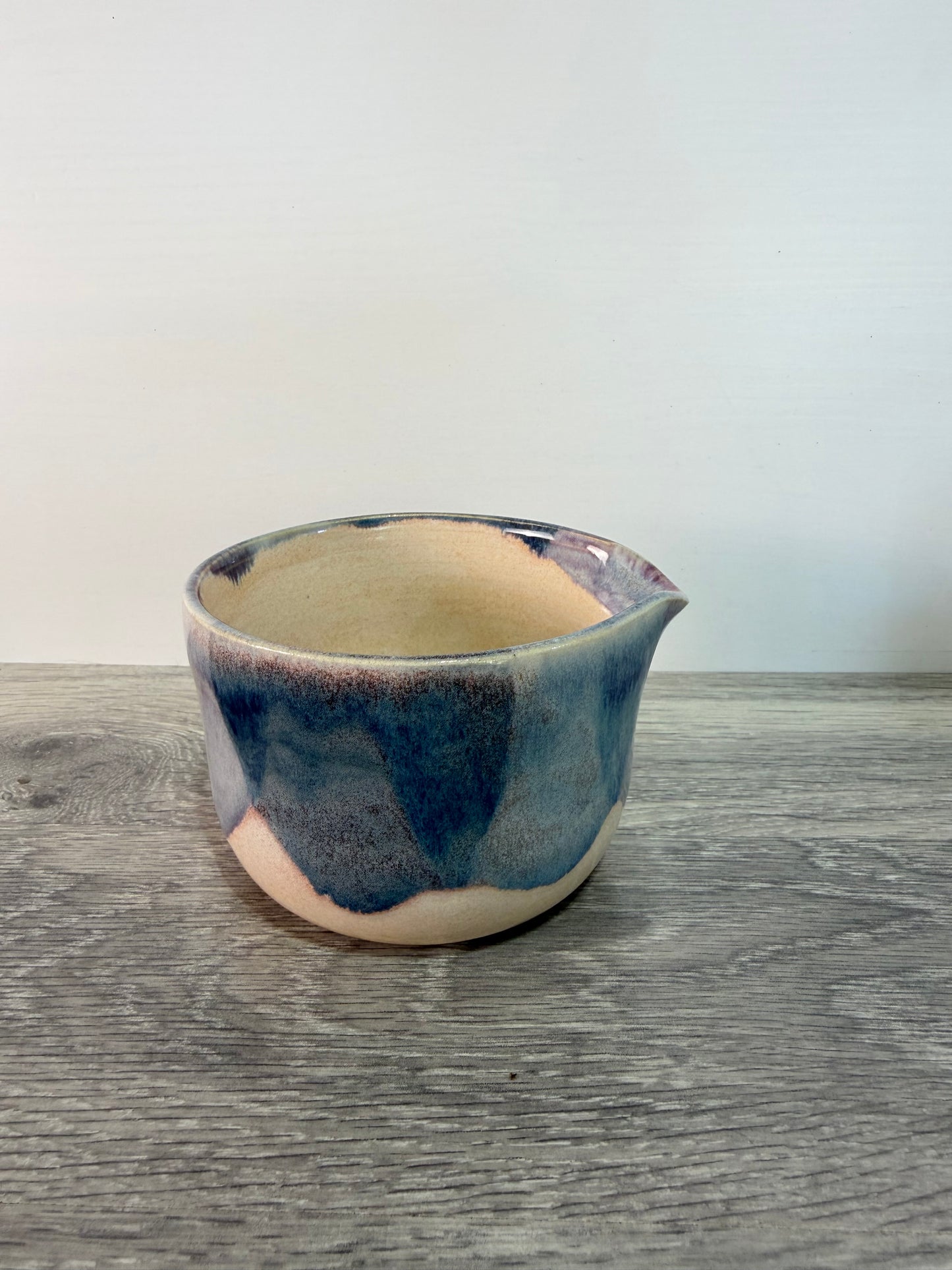 Matcha Bowl - Blue and Cream
