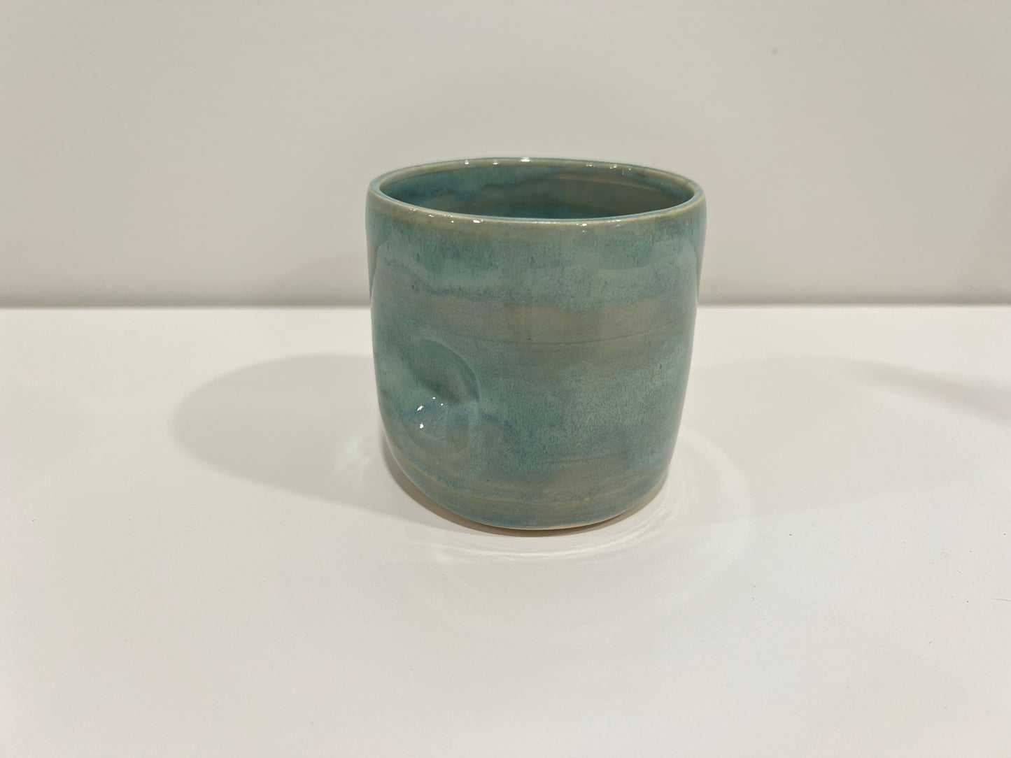 Thumbprint Tumbler - Teal #2