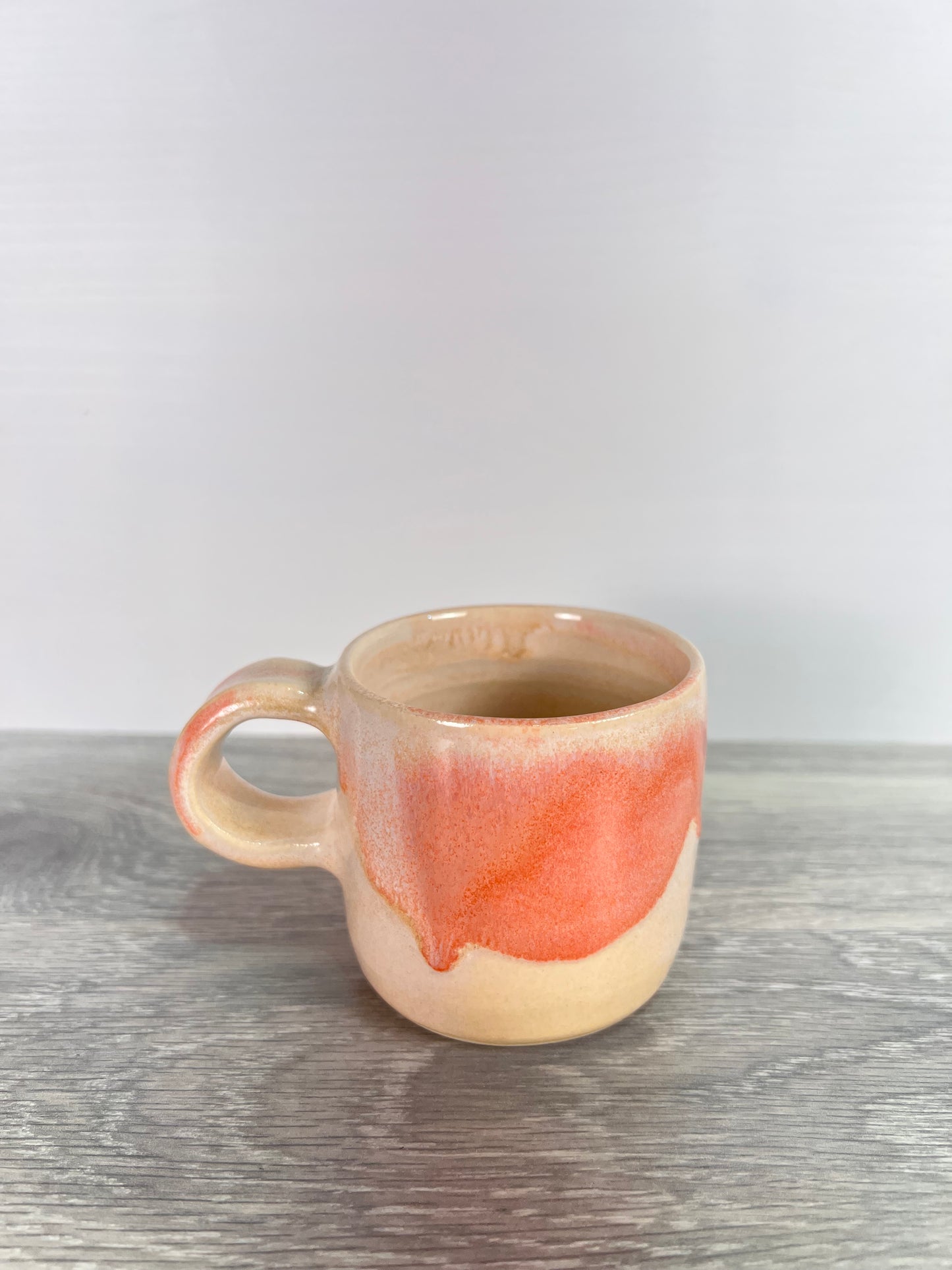 Espresso Cup - Peach and Cream #1