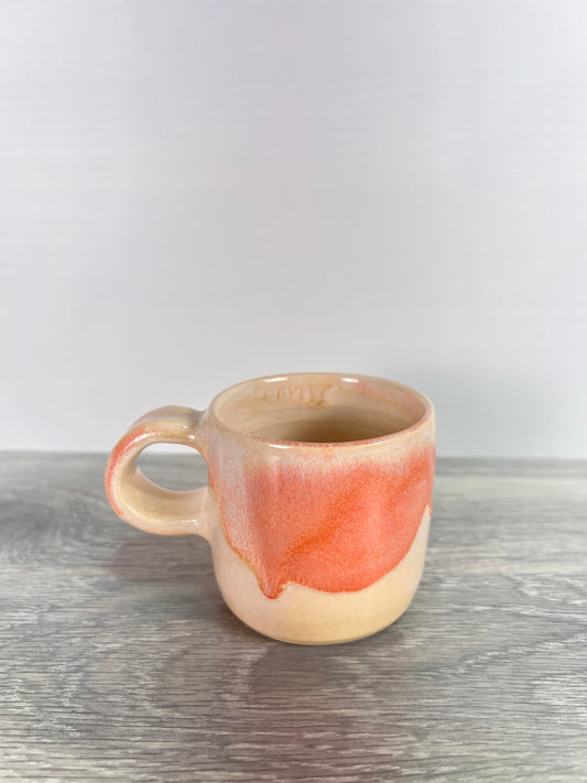 Espresso Cup - Peach and Cream #1