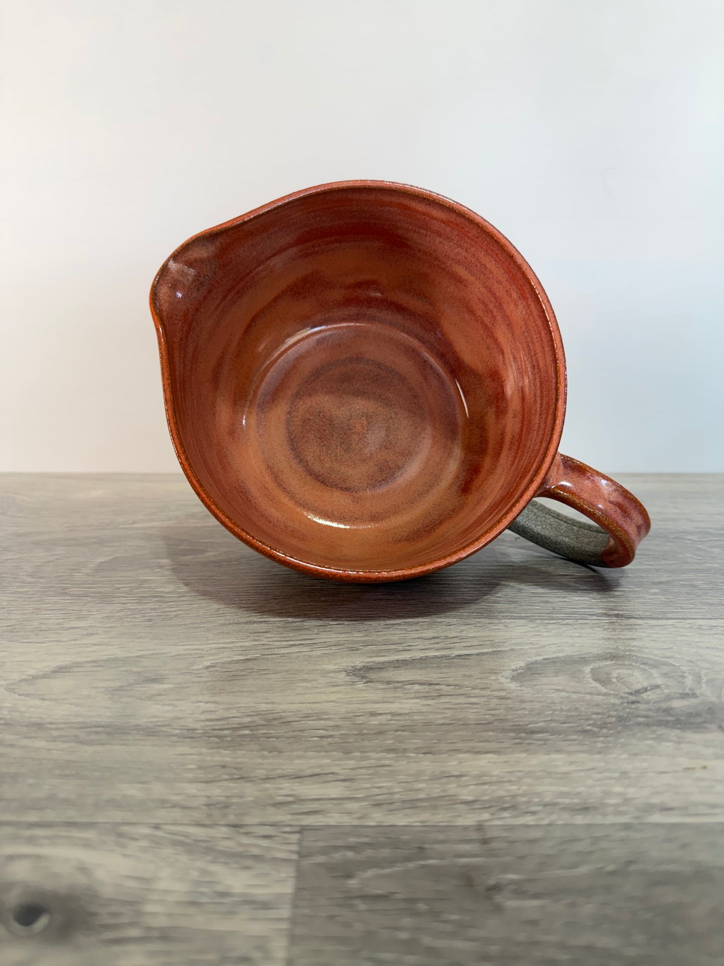 Pancake Batter Bowl - Papaya Orange