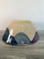 Large Bowl - Blue and Cream