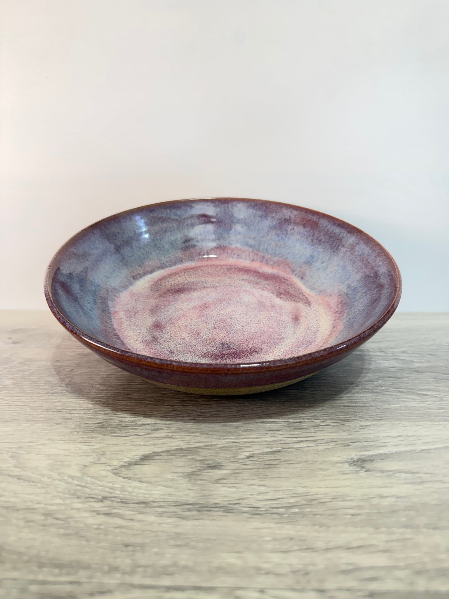 Shallow Serving Bowl - Purples