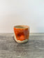 Thumbprint Tumbler - Peach and Cream