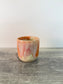 Thumbprint Tumbler - Peach and Cream