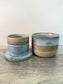French Butter Dish - Ice Blue