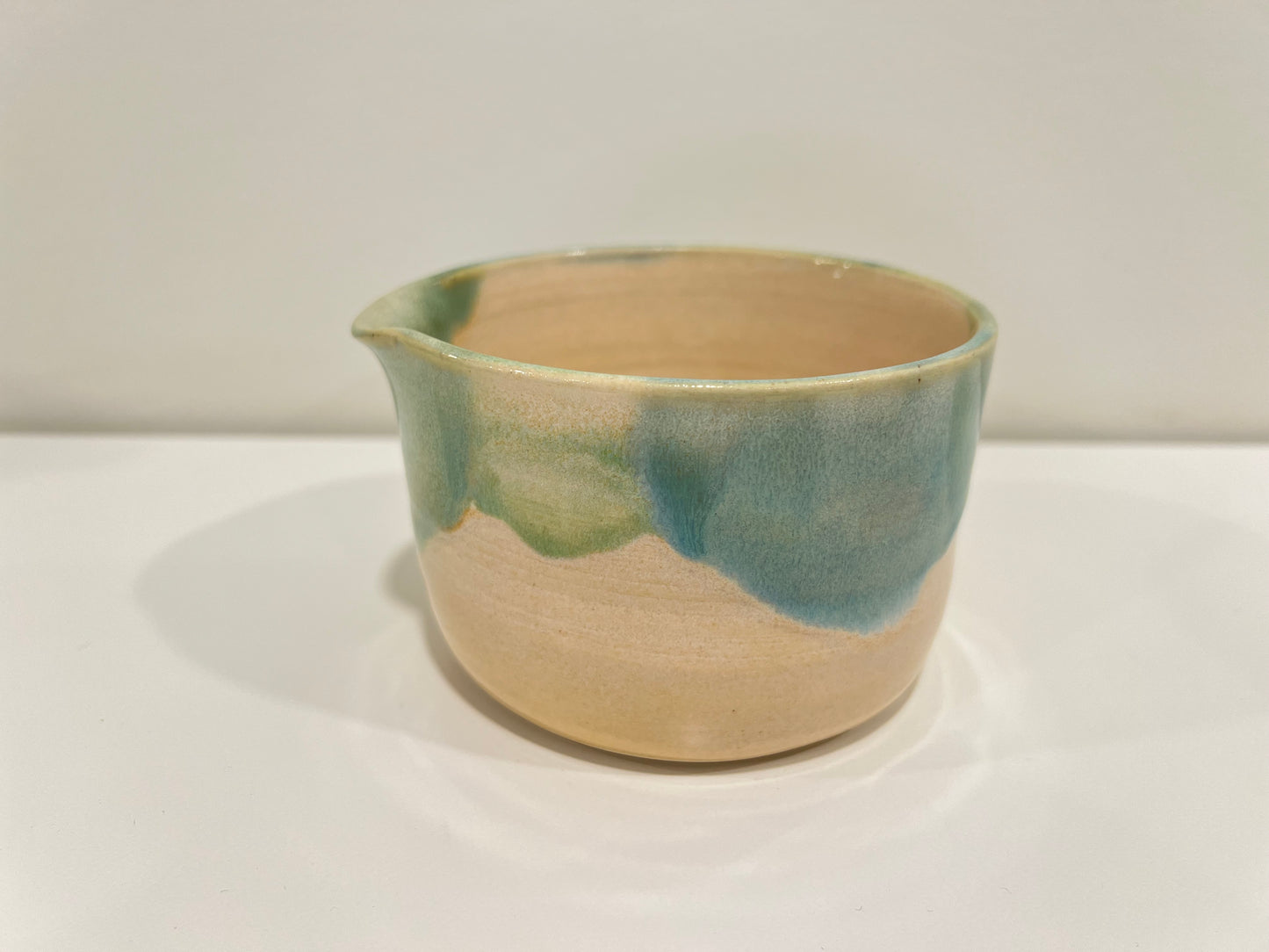 Matcha Bowl - Green and Cream #1