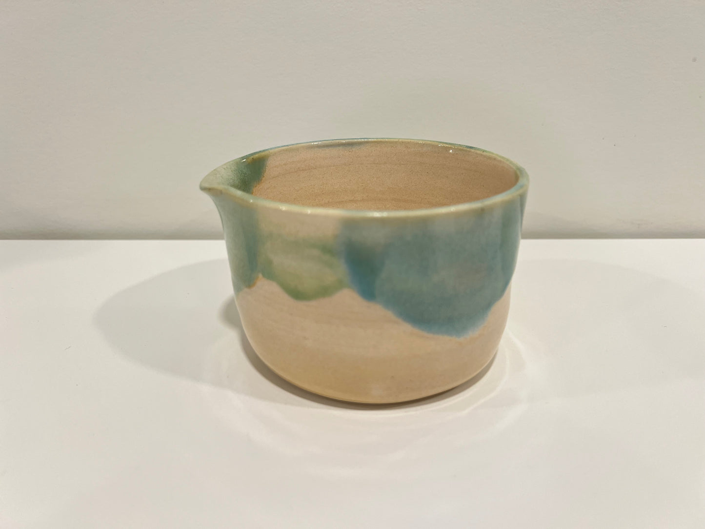 Matcha Bowl - Green and Cream #1