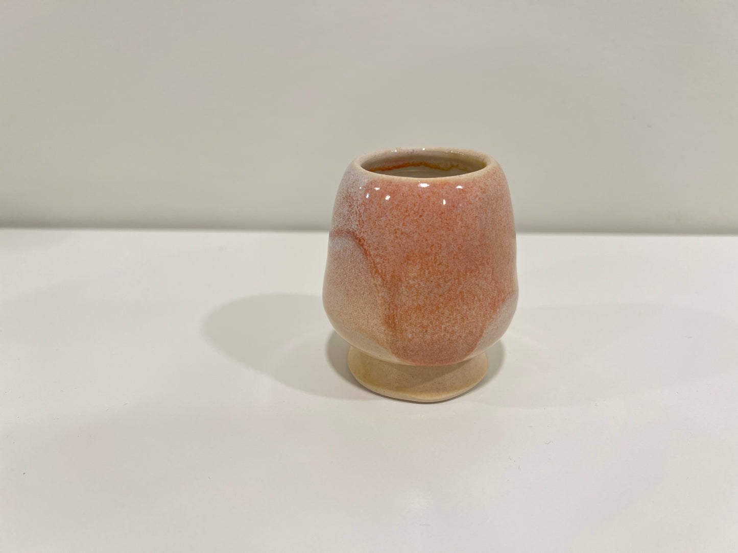 Matcha Whisk Holder - Peach and Cream #2