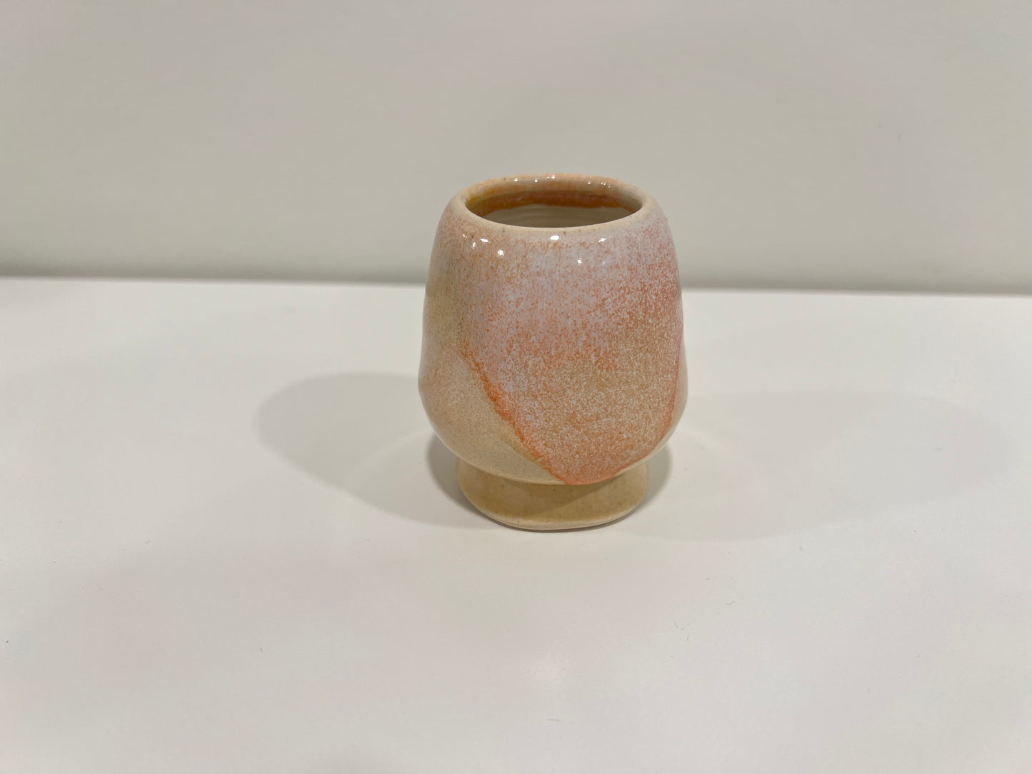 Matcha Whisk Holder - Peach and Cream #2