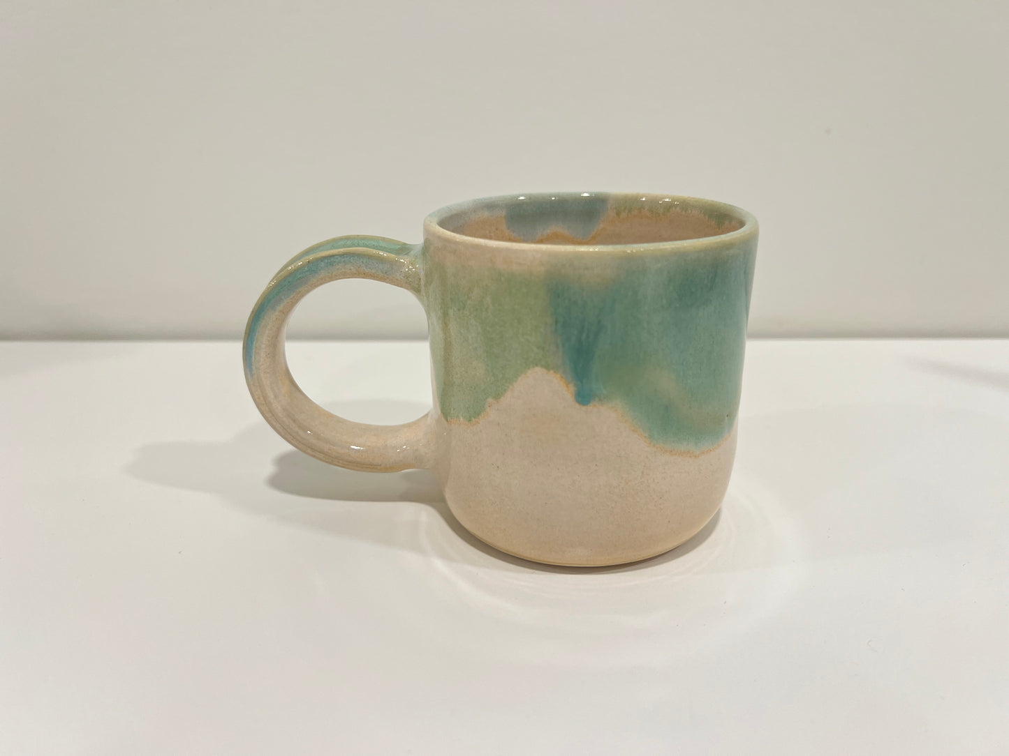 Mug - Green and Cream #2