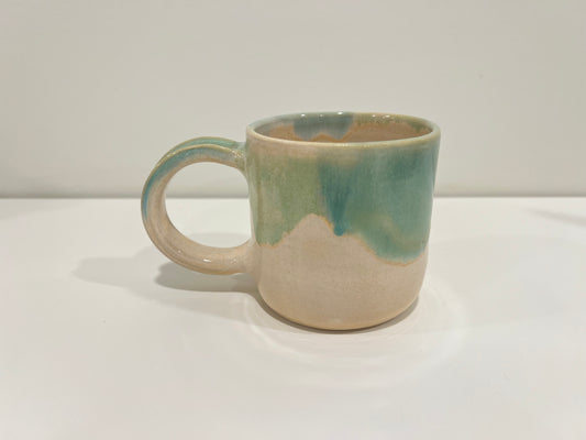 Mug - Green and Cream #2