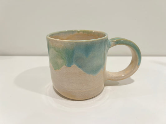 Mug - Green and Cream #2