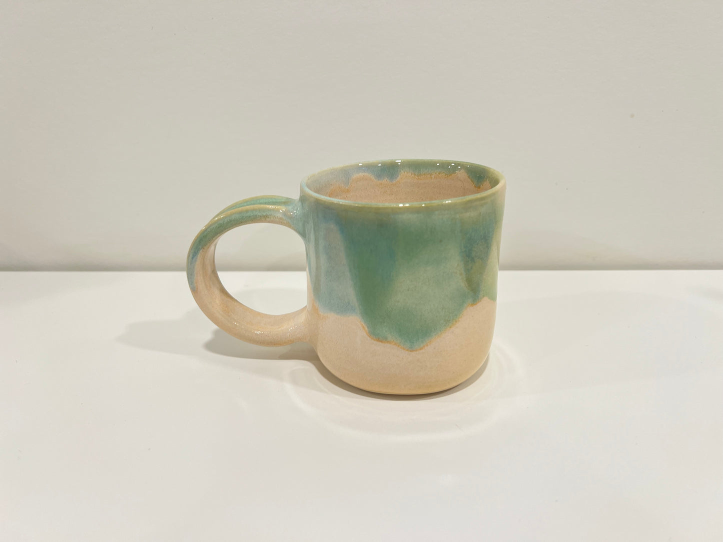 Mug - Green and Cream #3