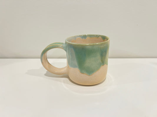 Mug - Green and Cream #3