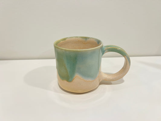 Mug - Green and Cream #3