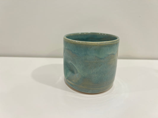 Thumbprint Tumbler - Teal #1