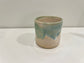 Thumbprint Tumbler - Green and Cream #4