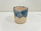 Thumbprint Tumbler - Blue and Cream #1