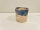 Thumbprint Tumbler - Blue and Cream #2