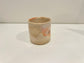 Thumbprint Tumbler - Peach and Cream #3