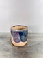 Thumbprint Tumbler - Blue and Cream #1