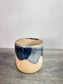 Thumbprint Tumbler - Blue and Cream #1