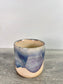 Thumbprint Tumbler - Blue and Cream #2